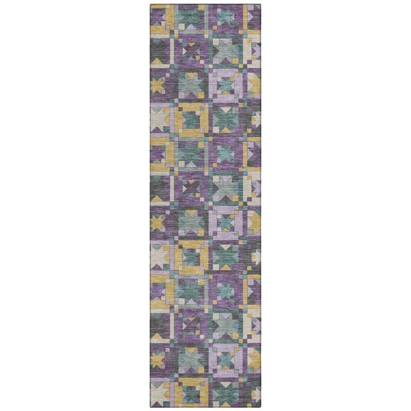 Machine Washable Indoor/ Outdoor Global Goddard Chantille Rug