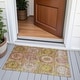preview thumbnail 92 of 101, Machine Washable Indoor/Outdoor Boho Global Chantille Rug Orange - 1'8" x 2'6"