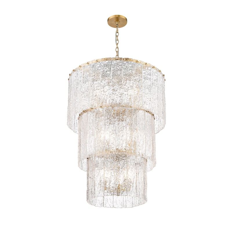 Z-Lite Glacier 12 Light Chandelier