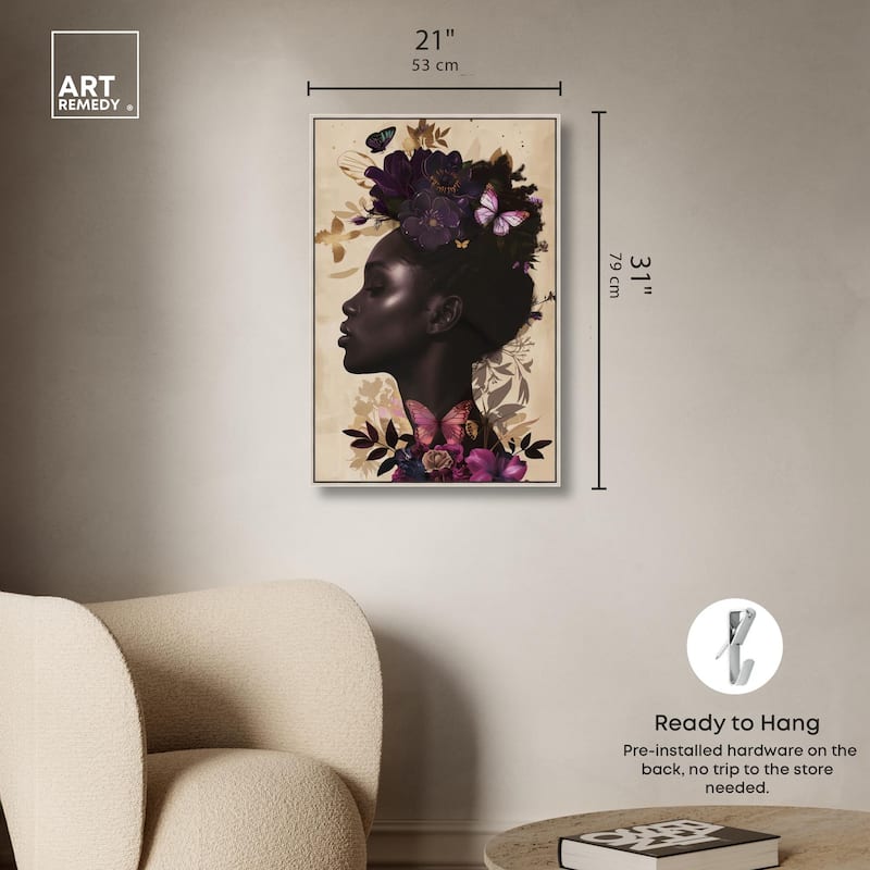 Butterfly Passion Canvas by Art Remedy