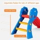 preview thumbnail 6 of 9, Costway Children Kids Junior Folding Climber Play Slide Indoor Outdoor - 52.5'' x 24'' x 28''