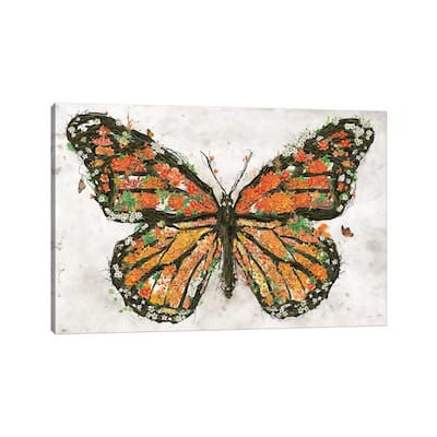 iCanvas "Monarch Butterfly" by Barrett Biggers Canvas Print