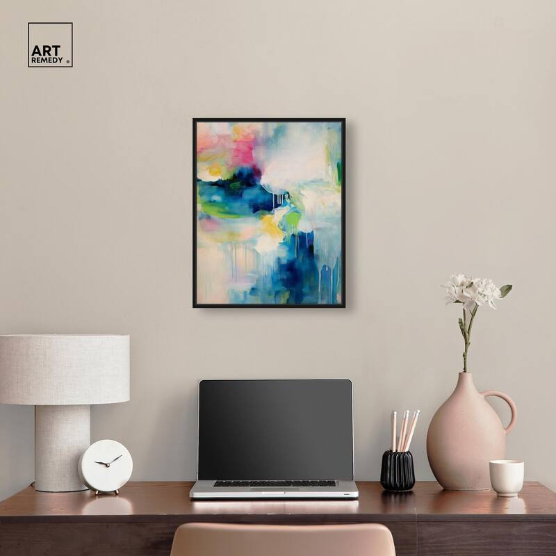 Prismatic Weeps Color III Canvas by Art Remedy