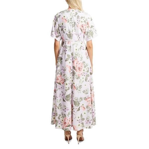french connection pink floral dress