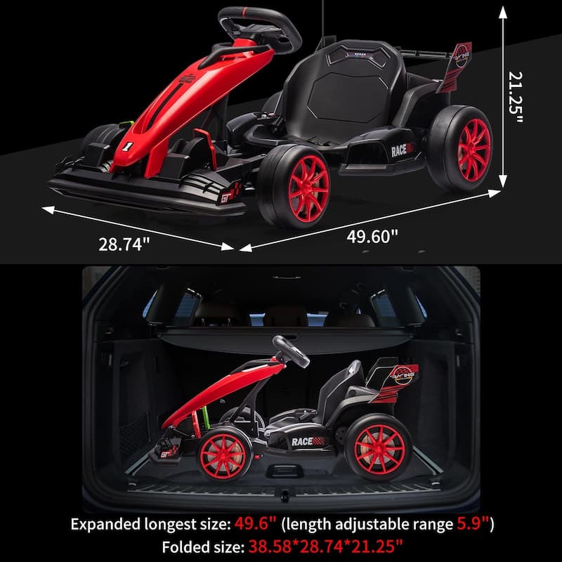 24V Electric Drift Kart for Kids