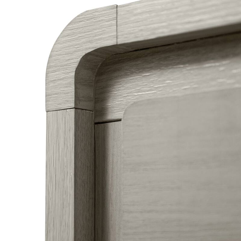 Furniture of America Thalia Modern Grey Wood 2-Drawer Nightstand