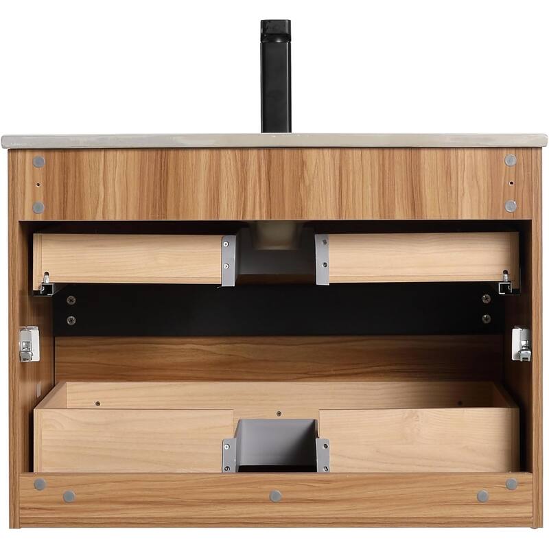 Blossom Annecy 30" Wall Mounted Bathroom Vanity with Sink