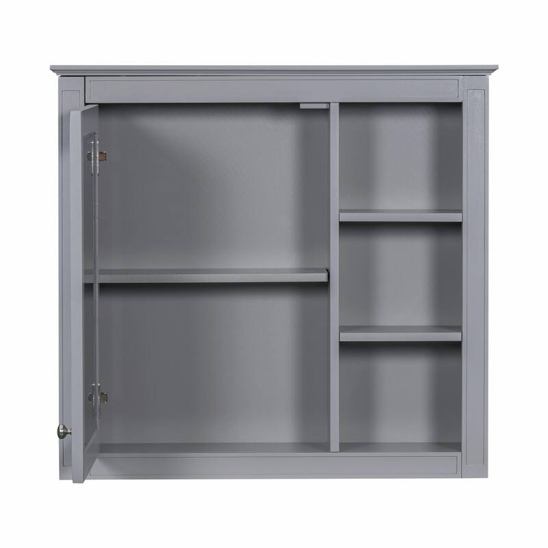 30" Bathroom Vanity with Mirror, Sink, and Storage Cabinet