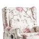 preview thumbnail 90 of 102, 29'' W Pattern Floral Swivel Manual Push Back Recliner Glider Chair