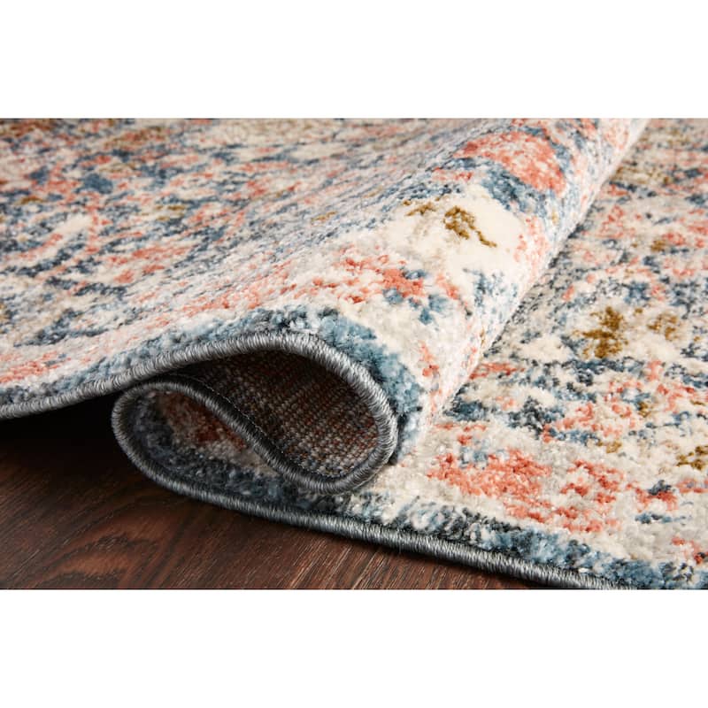 Alexander Home Valeria Distressed Shabby Chic Area Rug