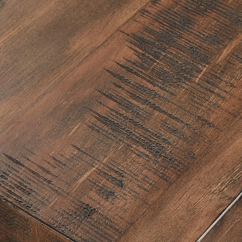 Bryson Rustic X-Base Accent Tables by iNSPIRE Q Classic
