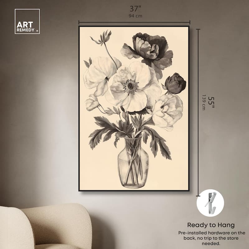 Herbarium's Hush I Canvas by Art Remedy