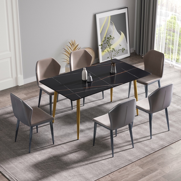 Black dining table for sale discount