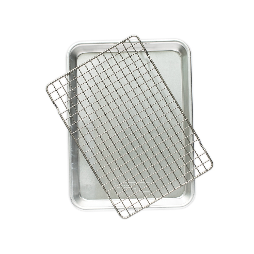 Nordic Ware Naturals Quarter Sheet with Oven Safe Nonstick Grid On Sale Bed Bath Beyond 36712436