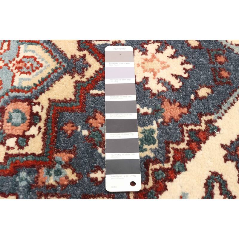 ECARPETGALLERY Hand-knotted Serapi Heritage Charcoal Wool Rug - 2'6 x 9'9