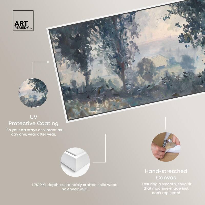 Early Morning Panoramic Canvas by Art Remedy