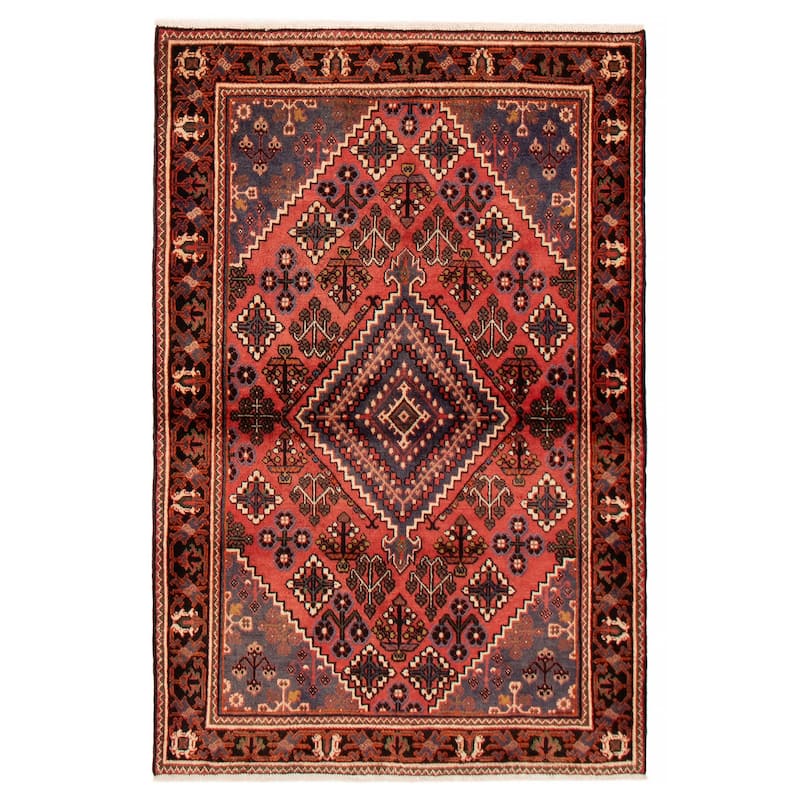 ECARPETGALLERY Hand-knotted Konya Anatolian Copper Wool Rug - 4'5 x 6'8 - Copper - 4'5 x 6'8