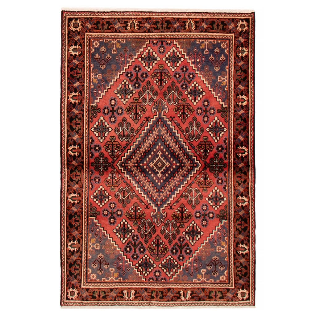 ECARPETGALLERY Hand-knotted Konya Anatolian Copper Wool Rug - 4'5 x 6'8