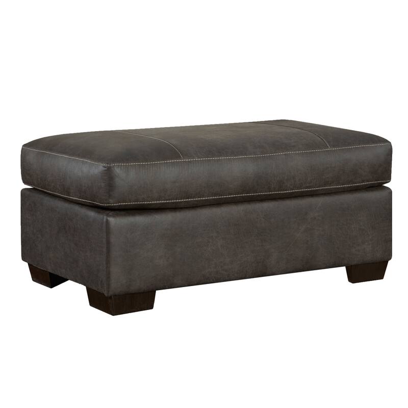 Tirana Contemporary Fabric Cocktail Ottoman