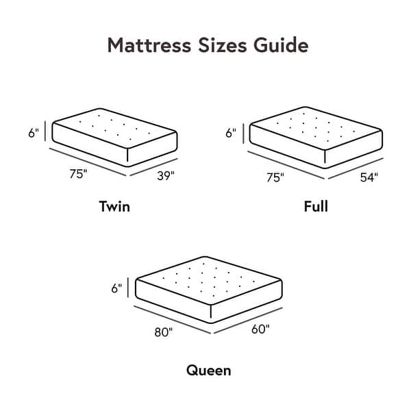 The Beyond Bed™ 6-inch Memory Foam Mattress
