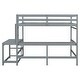 preview thumbnail 28 of 33, Stylistic Elements Full Loft Bed with Platform with Ladders