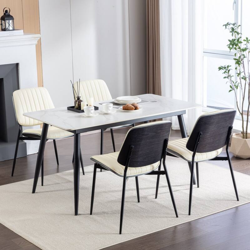 Mid Century Modern Retro Dining Chairs, Set of 2