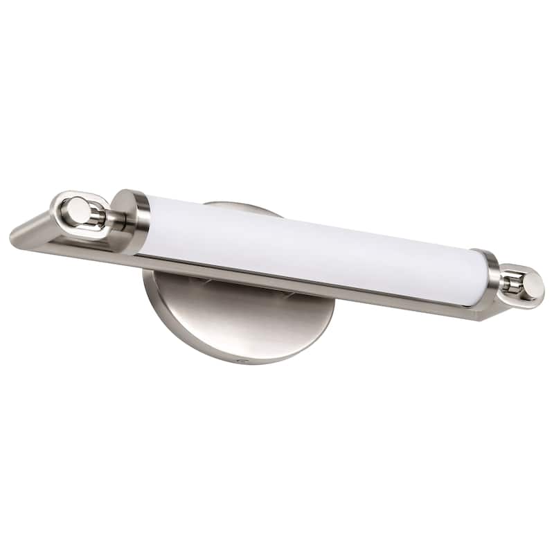 Edgeworth 16 Inch LED Vanity Brushed Nickel Acrylic Lens - Brushed Nickel