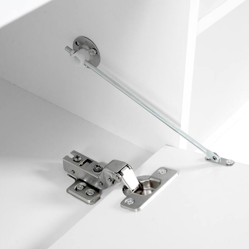 94.5" TV Stand with Glass Doors, Drawers & Cabinets for 105" TVs