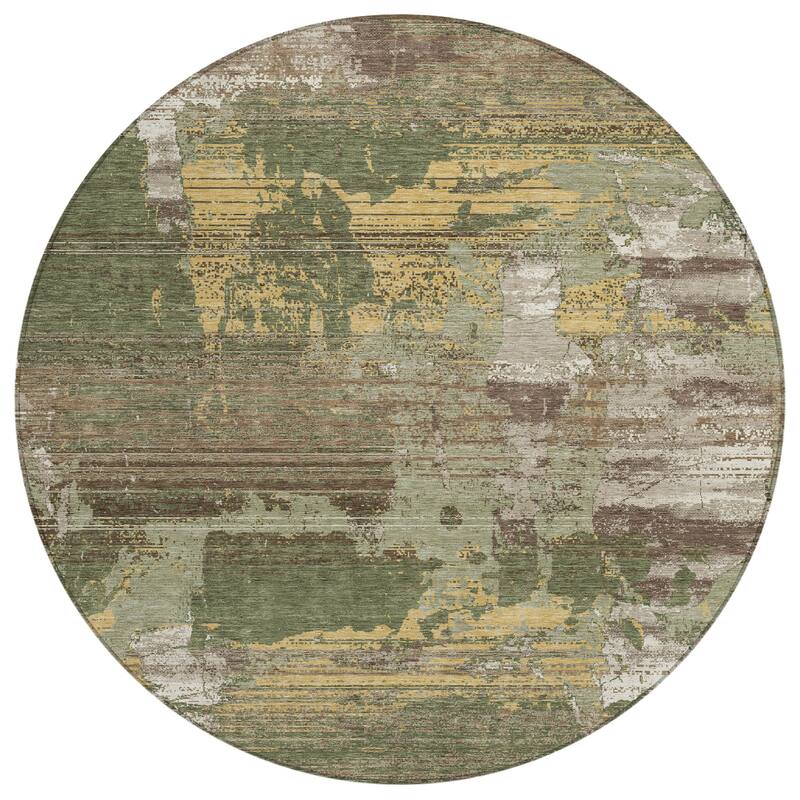 Machine Washable Indoor/ Outdoor Chic Veta Chantille Rug