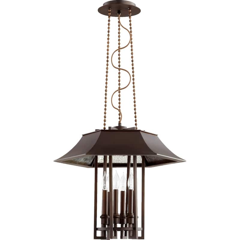 Quorum International Espy 6 Light 21" Wide Chandelier