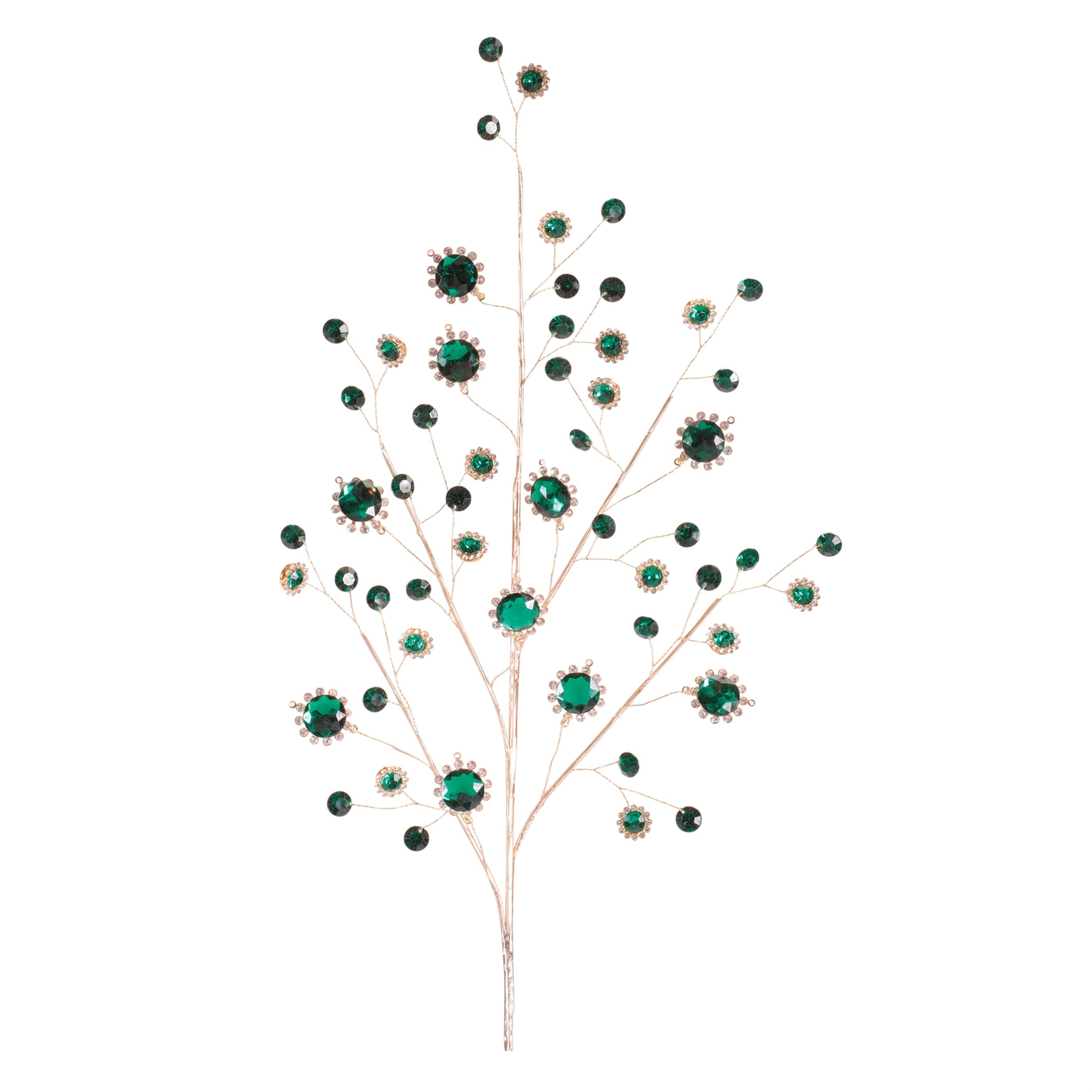 Emerald Jewel Spray (Set of 2)