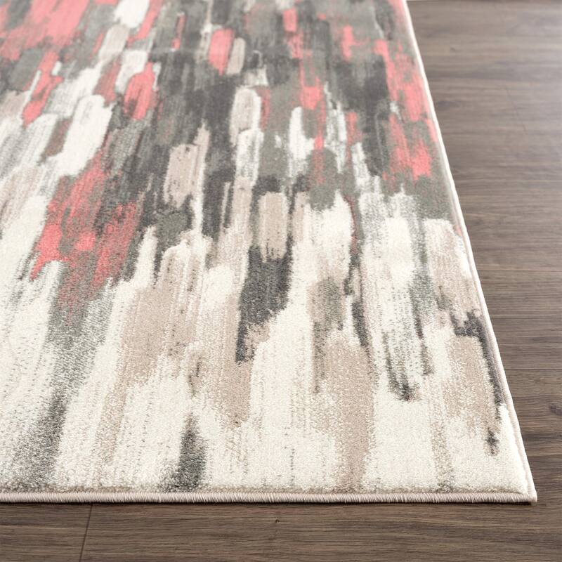 Abani Porto Contemporary Abstract Area Rug