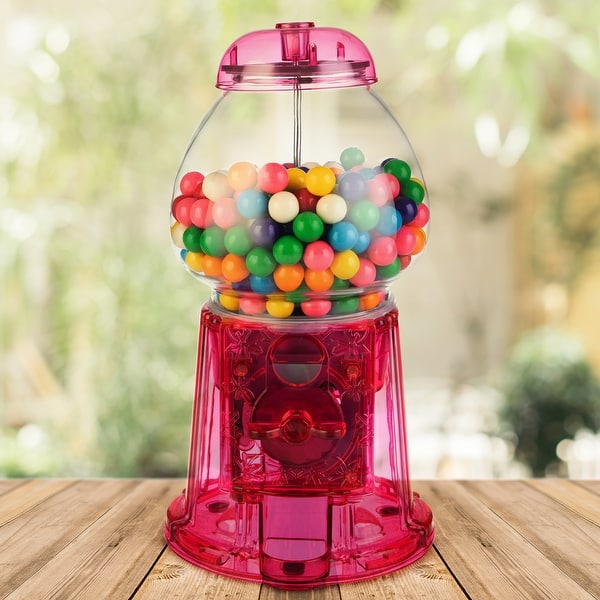 11-Inch Translucent Gumball Machine - Coin-Operated Candy Dispenser - Bed Bath & Beyond