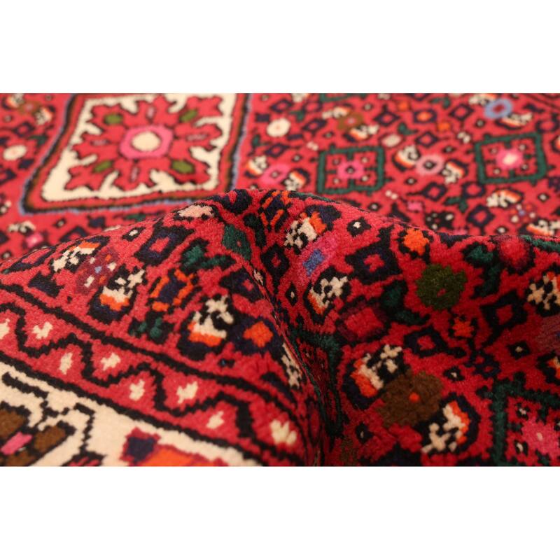 ECARPETGALLERY Hand-knotted Andelz Red Wool Rug - 2'11 x 9'7