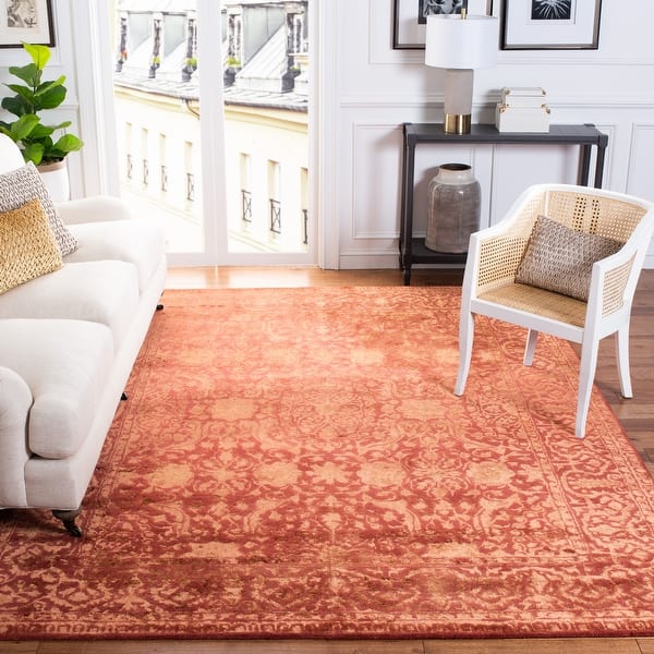 slide 2 of 63, SAFAVIEH Handmade Silk Road Fransien Traditional Oriental Wool Rug 3' x 5' - Rust - Rectangle