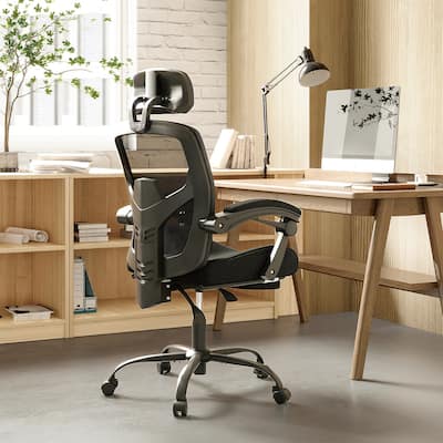 Breathable Mesh Recliner with Adjustable Lumbar Support