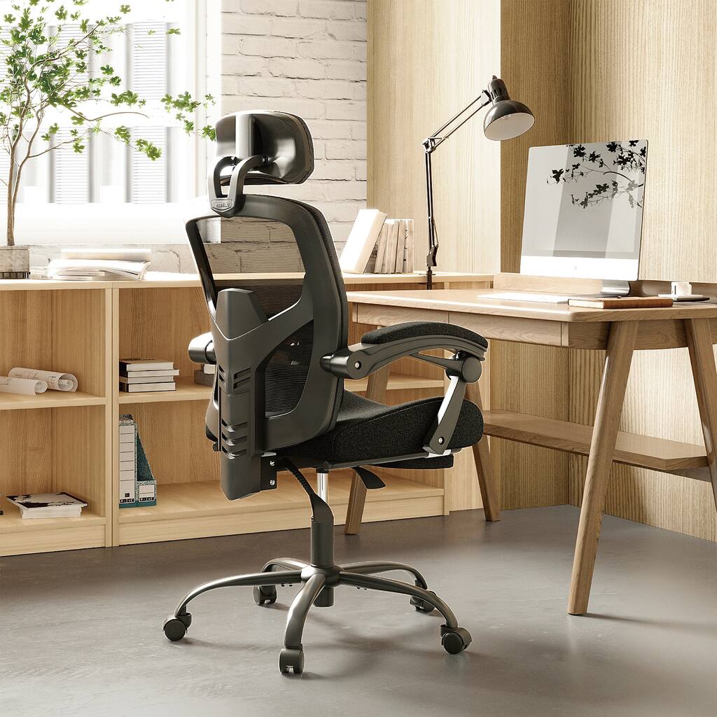 GEITIN Mesh High Back Ergonomic Office Chair with Lumbar Support