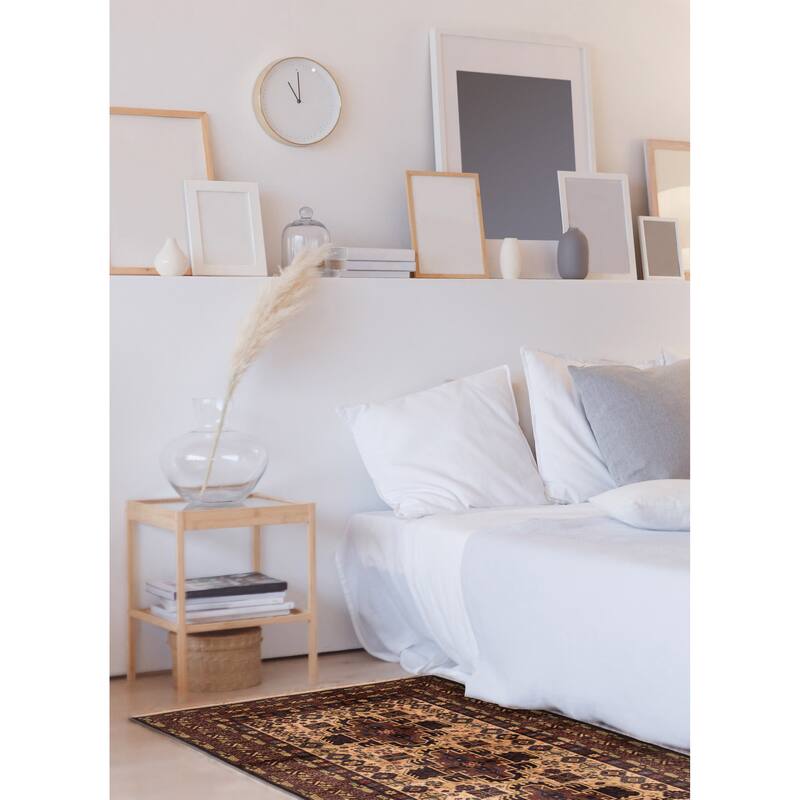 ECARPETGALLERY Hand-knotted Teimani Beige Wool Rug - 3'8 x 6'3