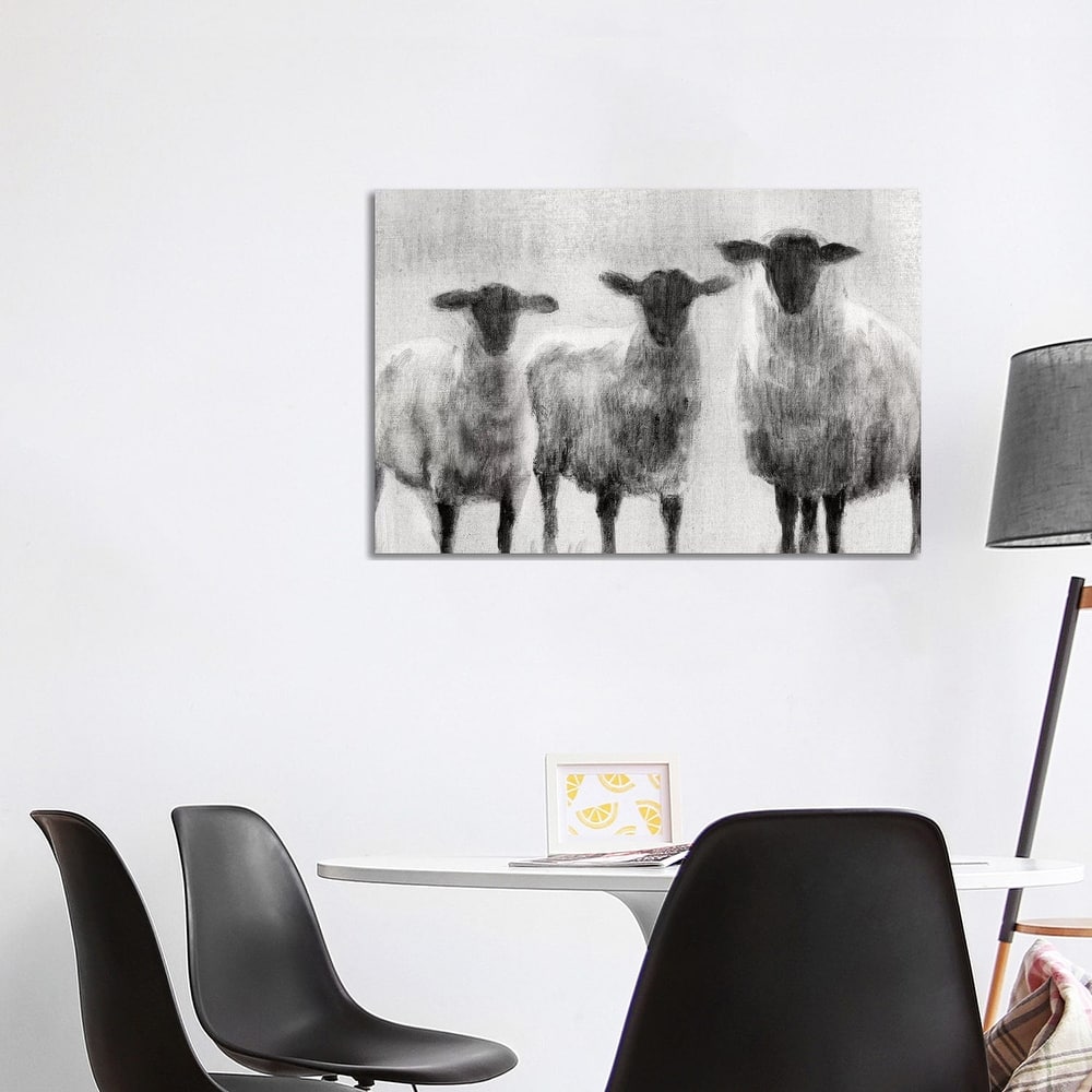iCanvas "Rustic Sheep I" by Ethan Harper Canvas Print