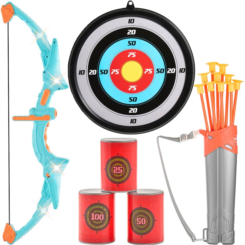 Bow and Arrow Set for Kids Outdoor Toy for Boys & Girls 6+ Years Old