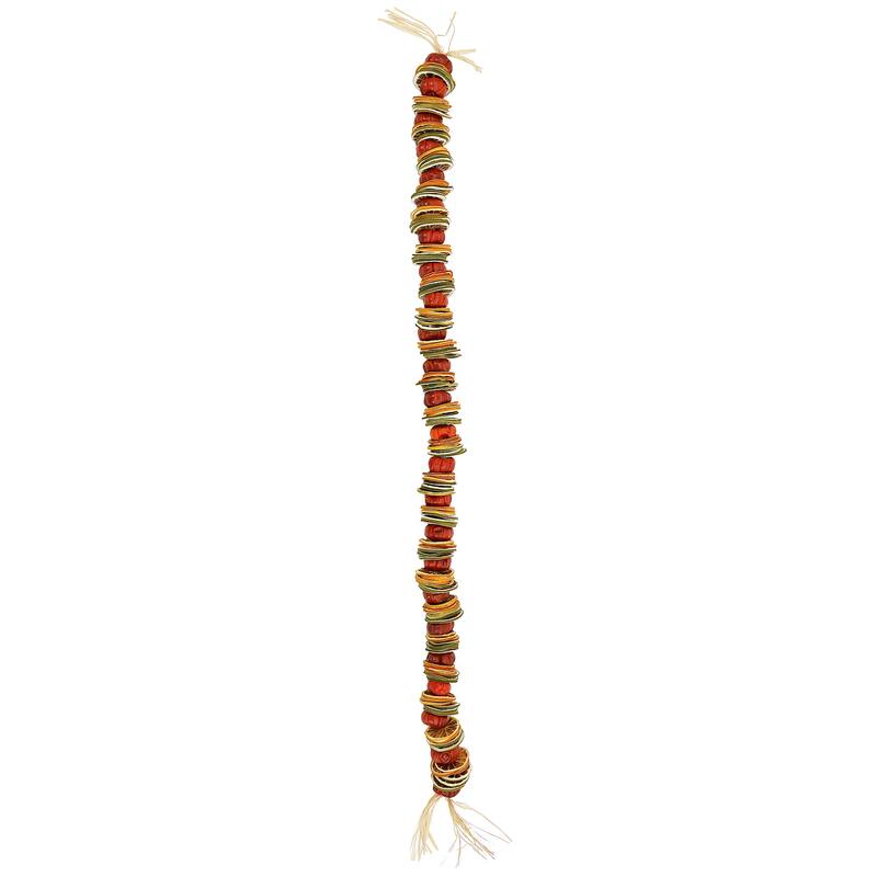 National Tree Company 4 ft. Dried Citrus & Tomato Garland - 4 ft