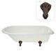 Option White / Oil Rubbed Bronze Feet