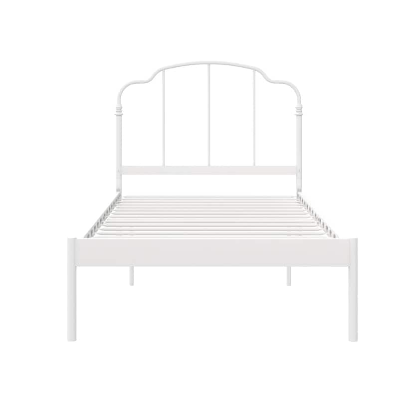 RealRooms Camie Adjustable Height Metal Bed Frame