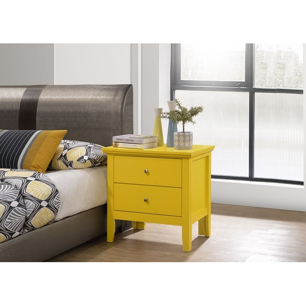 Primo 2-drawer Wood Nightstand. Opens flyout.