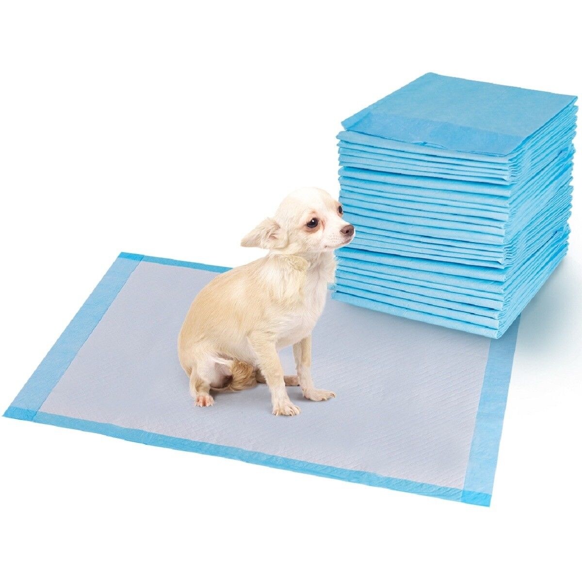 Shop Costway 150 Pcs Puppy Pet Pads Dog Cat Wee Pee Piddle Pad