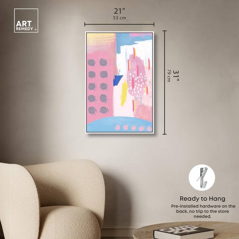 Doll Memories - Pretty blue Canvas by Art Remedy