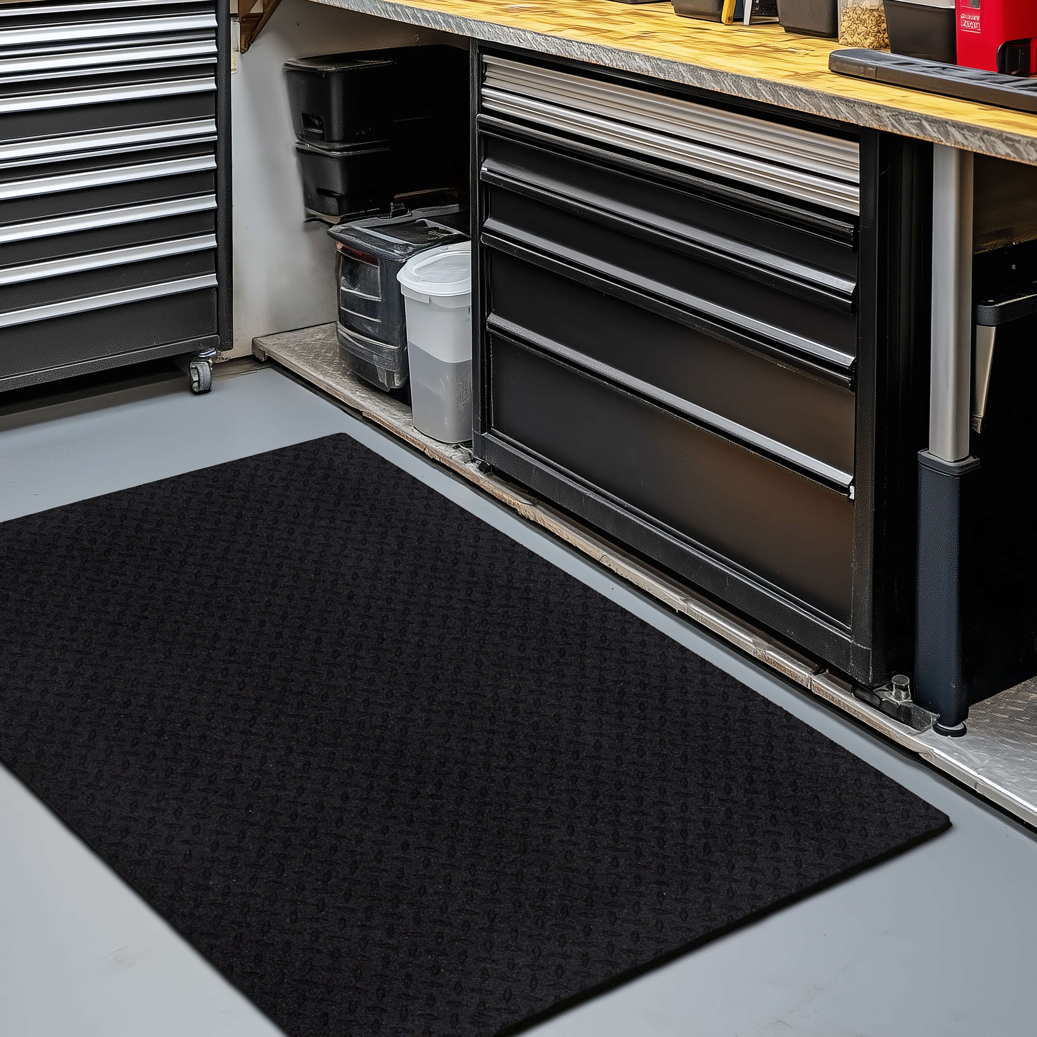 Mohawk Home Matrix Crosshatch Mat Black 3' X 4' Door Mat