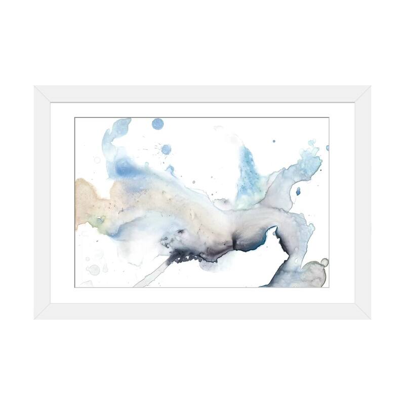 iCanvas "Bloom Cloud I" by Jennifer Goldberger - White - 16x24x1