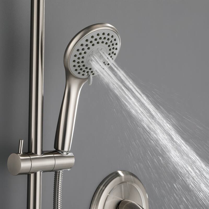 Bathroom Rainfall Shower System with 3 Function Handheld Shower
