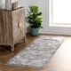 preview thumbnail 10 of 23, Nuloom Maryanne Transitional Medallion Area Rug 2' 6" x 12' - Grey